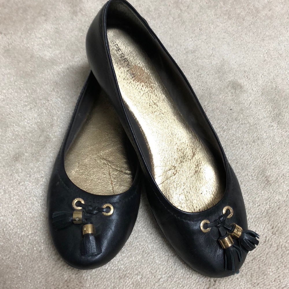 Sherry black flat